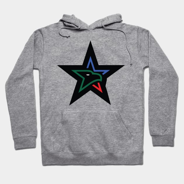 Latino Baseball League Star Logo Hoodie by Latino Baseball League - Topeka